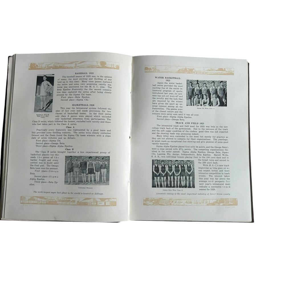 The 1926 MONTANAN MONTANA STATE College UNIVERSITY YEARBOOK Bozeman Volume 19 - Picture 7 of 11